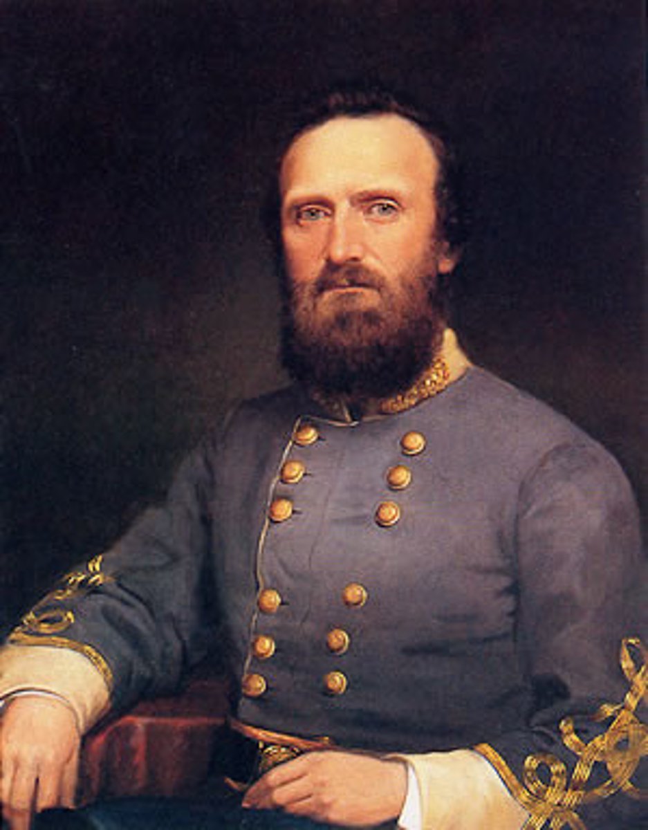 <p>Was a Confederate general during the American Civil War, and the best-known Confederate commander after General Robert E. Lee. His military career includes the Valley Campaign of 1862 and his service as a corps commander in the Army of Northern Virginia under Robert E. Lee. Confederate pickets accidentally shot him at the Battle of Chancellorsville on May 2, 1863.</p>