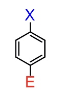 <p>Benzene with substituents in a 1,4 orientation</p>