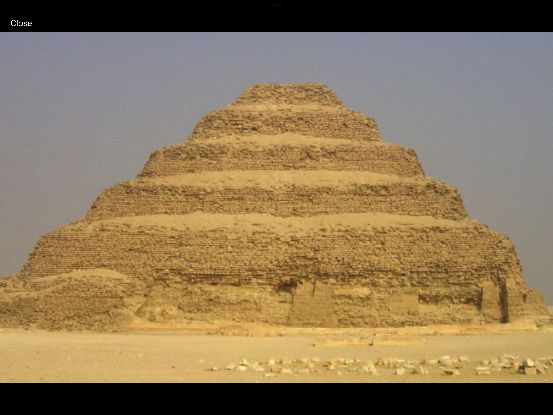 <p>Step Pyramid of Djoser</p>
