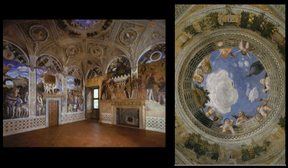 <p><span>Andrea Mantegna, Two Views of the <em>Camera Picta</em>, 1465-1474</span></p>