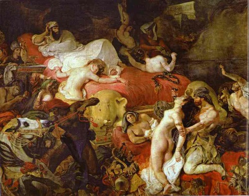 <p>Death of Sardanapalus</p>