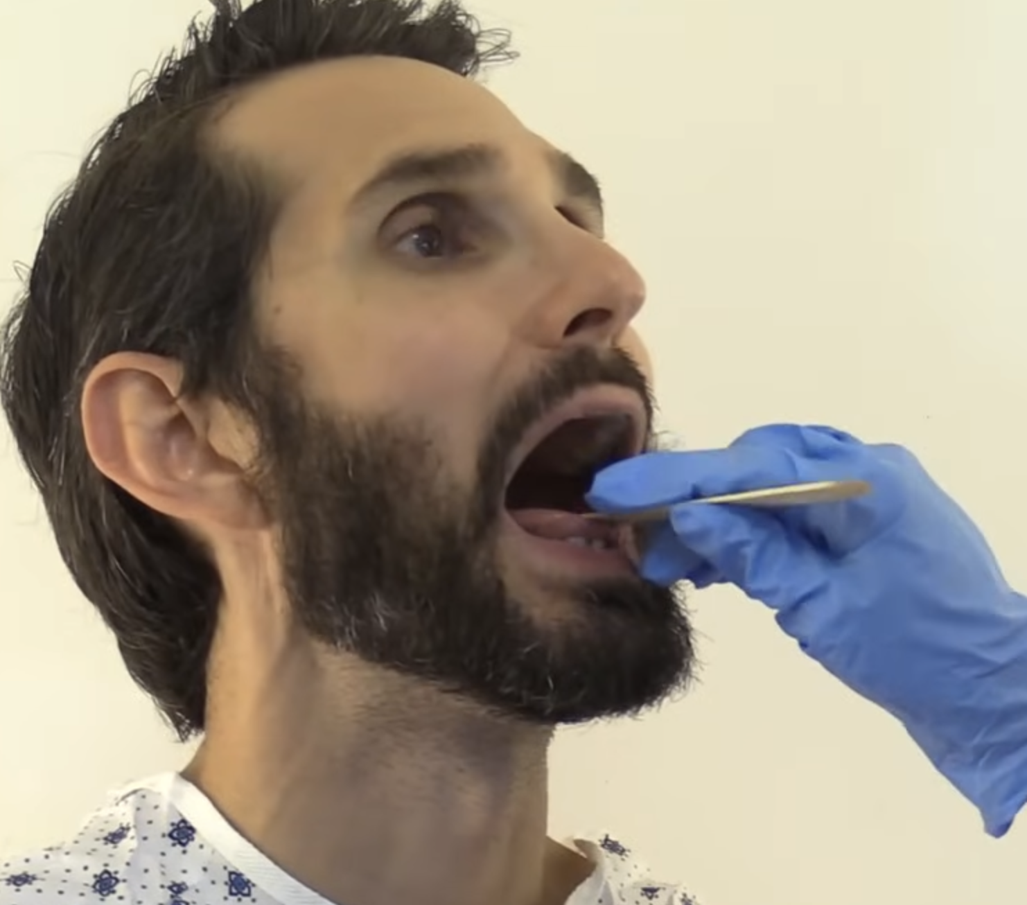 <ol><li><p>Ask the patient to open their mouth and say “ah”</p></li><li><p>Assess movement of the patient’s uvula</p></li><li><p>Use a tongue depressor to poke the back of patient’s mouth to elicit the gag reflex</p></li></ol><p></p>