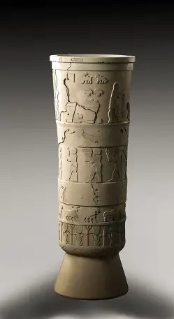 <p>Ancient Near East (Mesopotamia): Waka Vase</p>