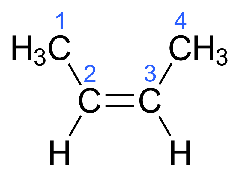 <p>Notation for this Alkene</p>