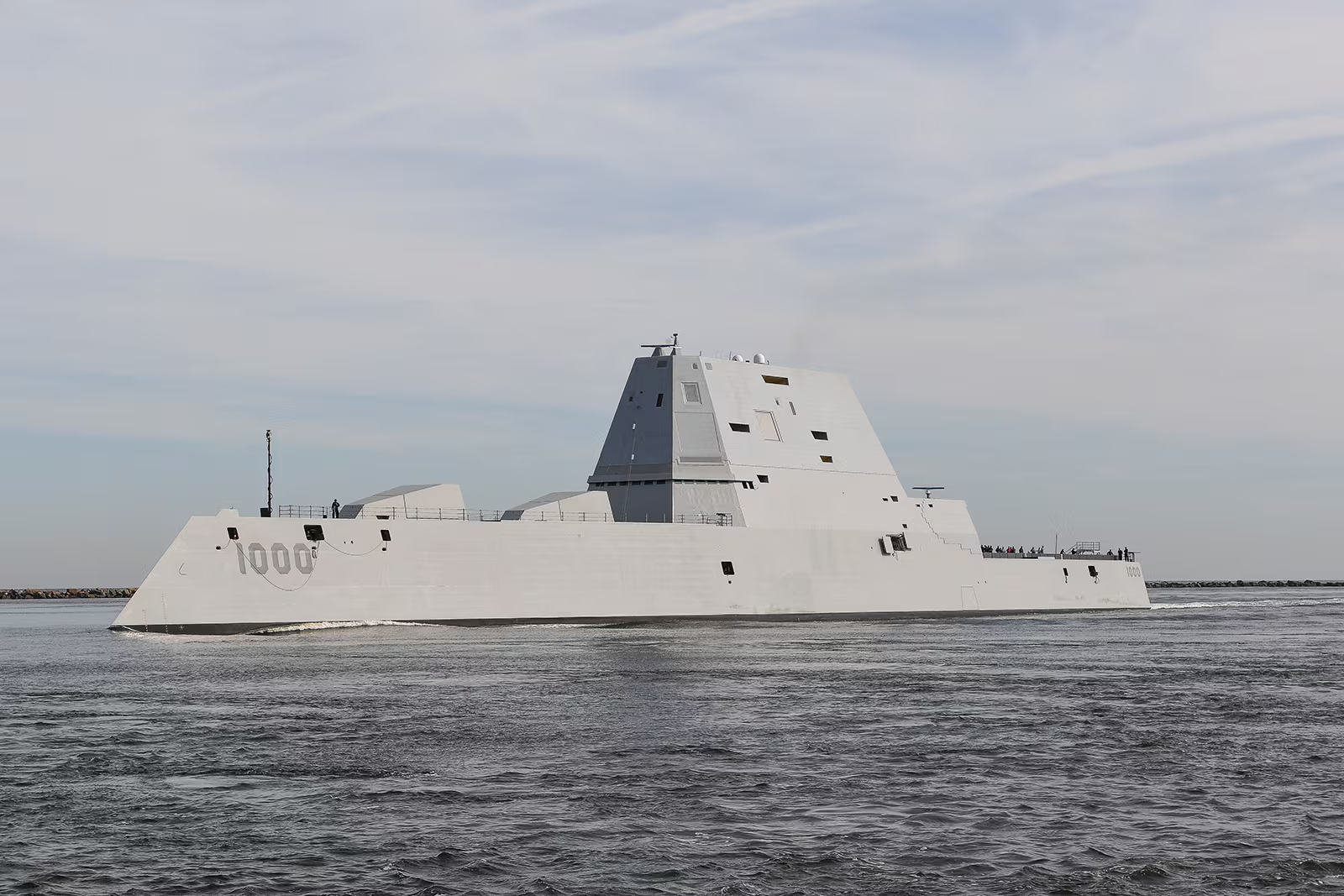 <p>DDG 1000 Zumwalt Class Guided Missile Destroyer</p>