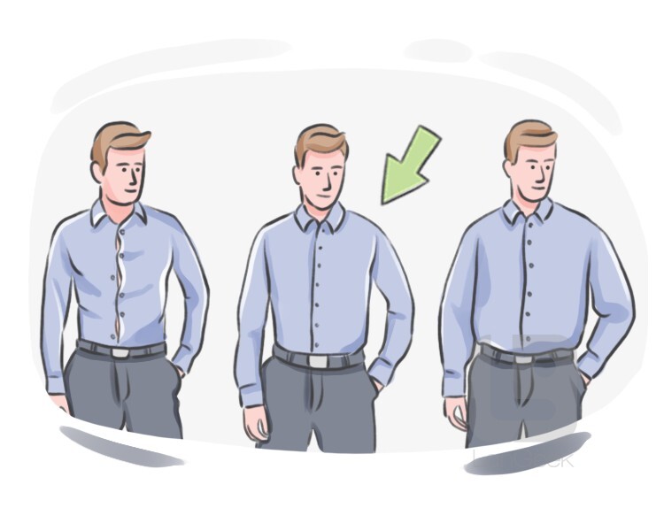 <p>adaptado a, hecho a la medida de</p>