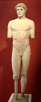 from the Acropolis, Athens, Greece
ca. 480 BCE. 
Marble