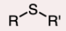 <p>An ether in which the oxygen is replaced by sulfur.</p>