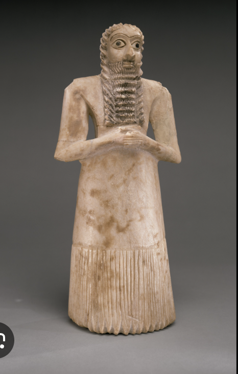 <p>Standing male worshipper</p>