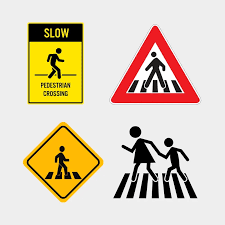 <p>A sign on the road that gives information or instructions.</p><p>"The <strong>road sign</strong> says we need to stop at the crossroad."</p>