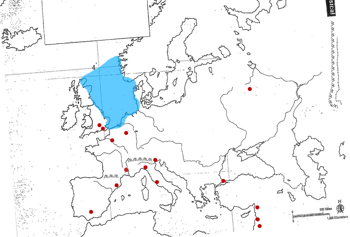 <p>that big open body of water between uk and Scandinavia</p>