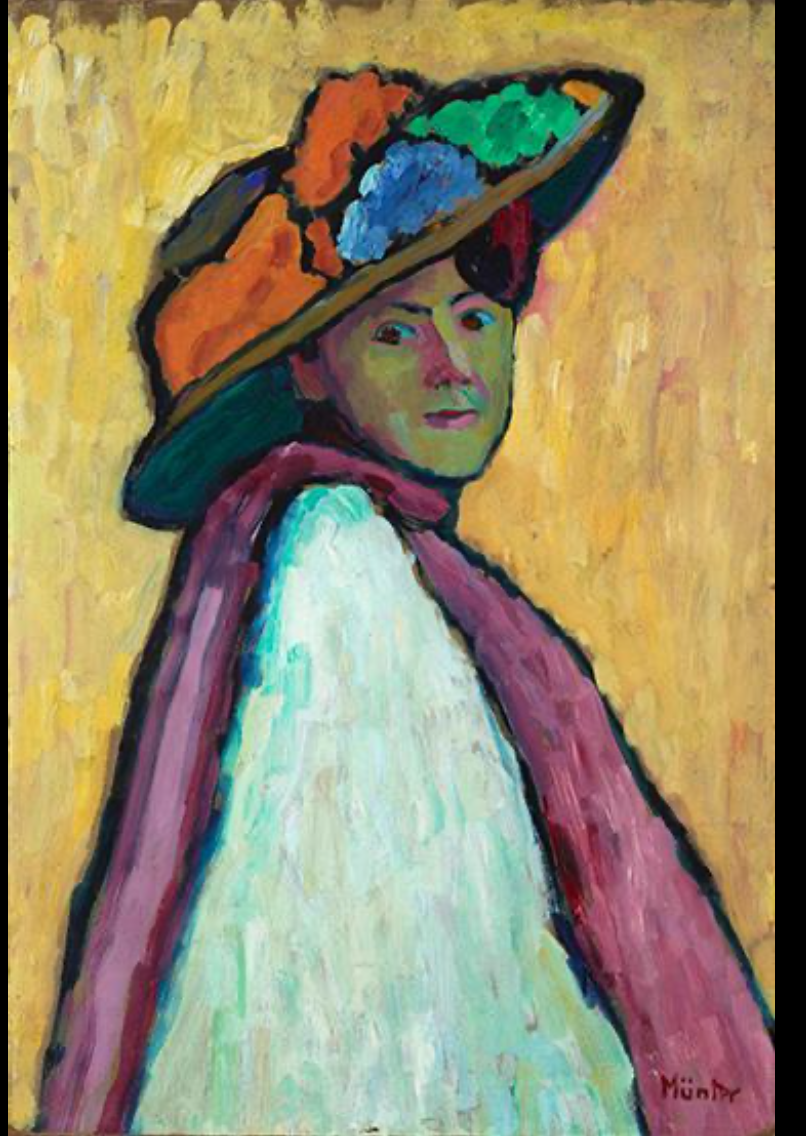 "Portrait of Marianne Von Werefkin"