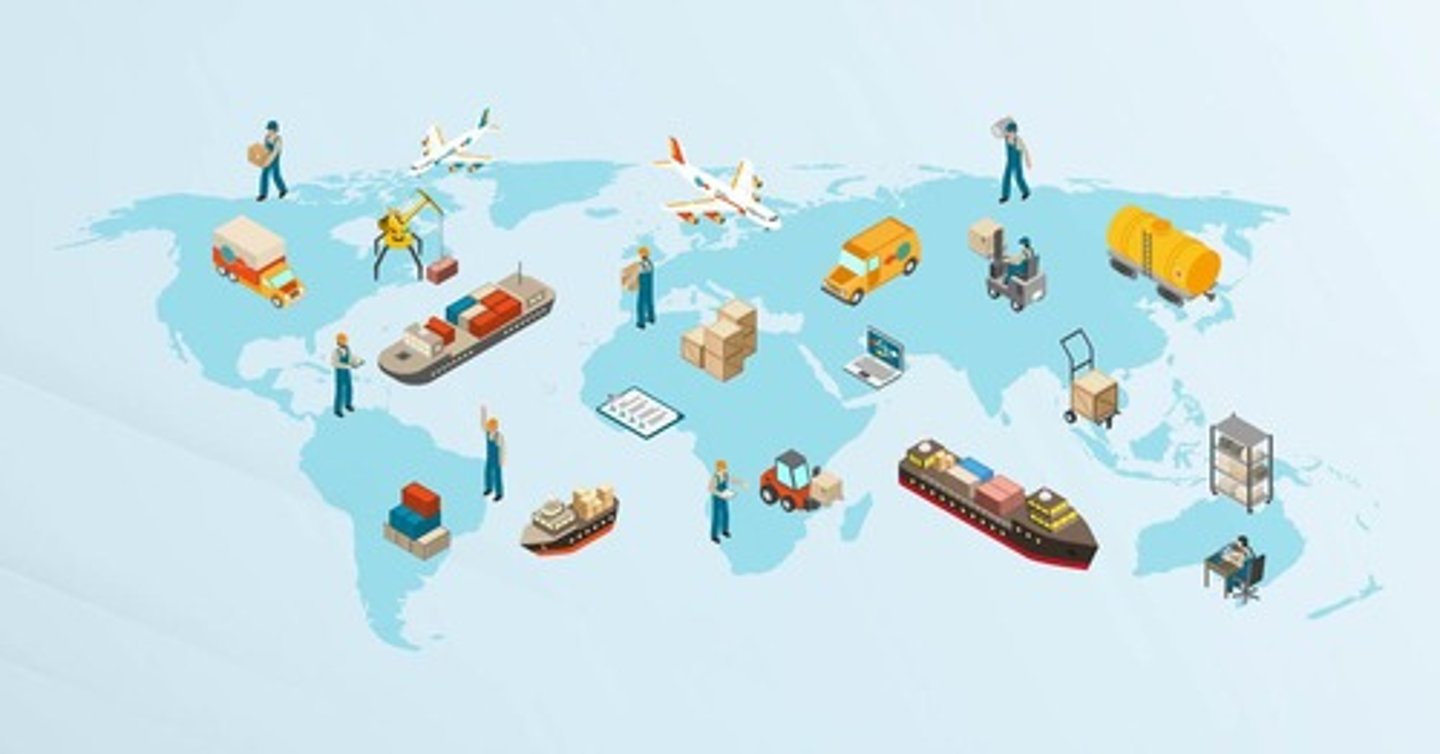 <p>It allows countries and companies to focus on core competencies and enhance efficiency.</p>