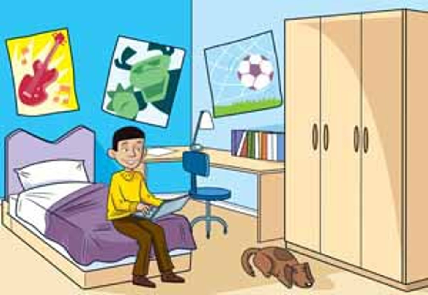 <p>to stay in bedroom</p>