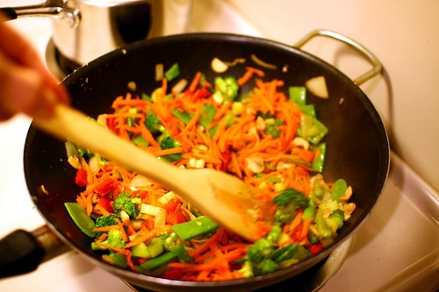<p>chǎo - to stir-fry</p>