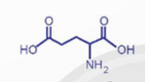 <p><span><span>HOOC-(CH₂)₂-CH(NH₂)-COOH</span></span></p>