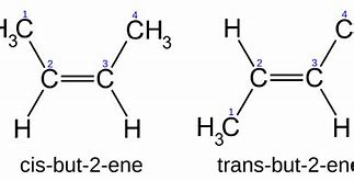 **Geometric isomers** usually have a double bond and wherever that double bond, is rotated
