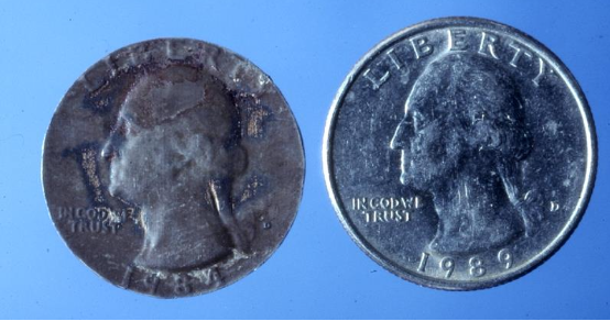 <p><strong>coins</strong> - pre 1982 coins copper (post 1982 coins zinc) <strong>NOT like zinc</strong>, given time will dissolve in acidic environment, or pass </p><p><strong>others</strong>: <strong>liver dysfunction of biliary system</strong></p><p>too much copper in canine diets? </p>