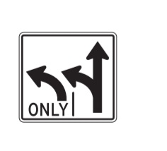 <p>what does the turn lanes mean?</p>