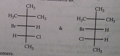 <p>from configurational isomerism in molecules with more than one chiral carbon, if not all chiral carbons are symmetrical</p><p>not symmetrical and not superimposable</p>