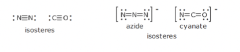 <ul><li><p>Compounds and Groups of atoms that contain <strong>same number and arrangement of electrons</strong></p></li><li><p><strong>Limited and not very applicable to drug molecules</strong></p></li></ul><p></p>