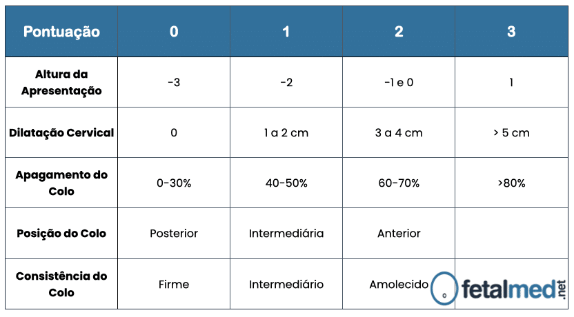 <p>avalia maturação do colo uterino </p>
