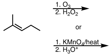 <p>Ozonolysis </p>