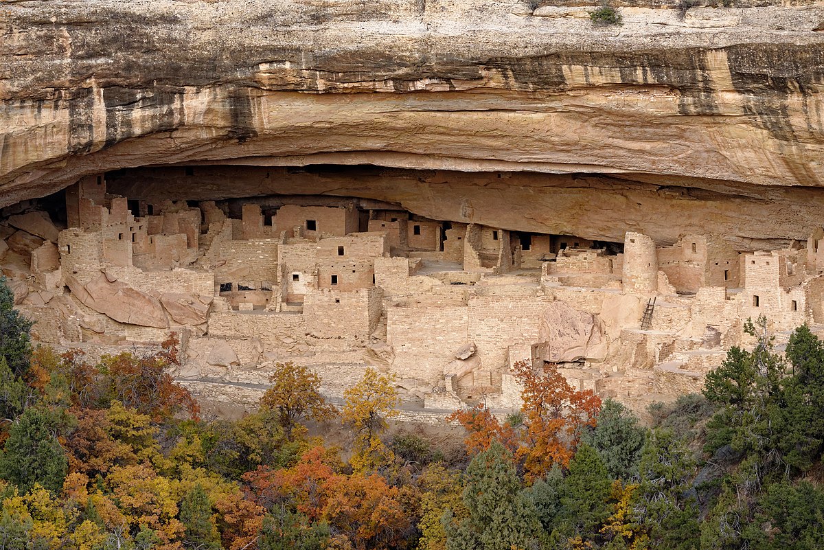 <p>Mesa Verde cliff dwellings</p>