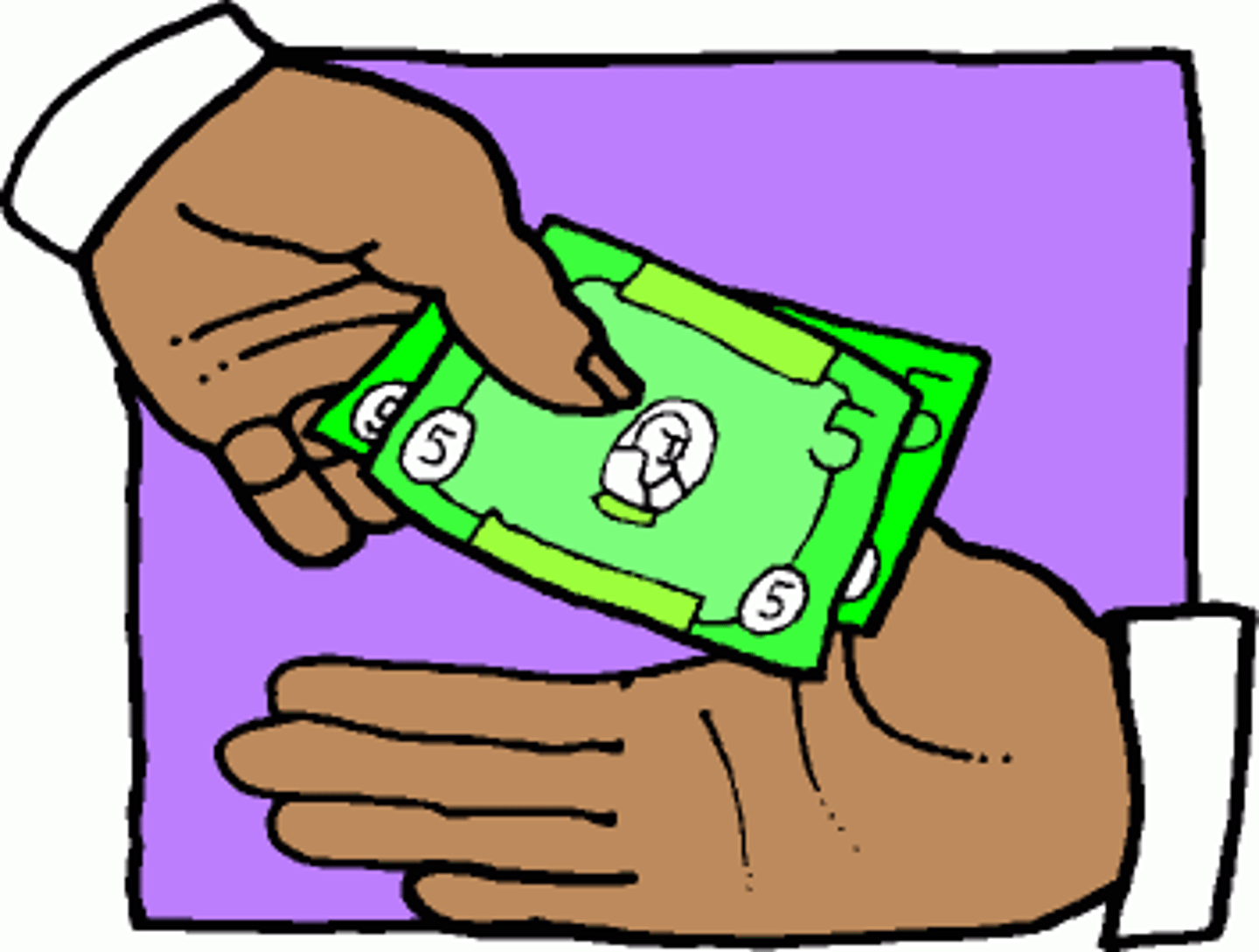 <p>pagar dinero por cosas o servicios</p>