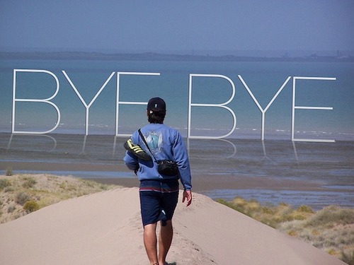 to leave