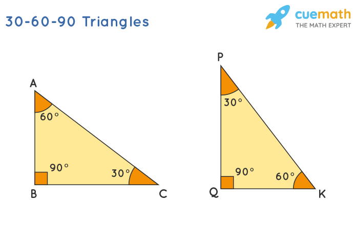 <p>x= short leg</p><p>x√3 = height/long leg</p><p>2x = hypotenuse</p><p>Half a equilateral</p><p>Think of what an angle bisector does and then you can use pythagreom theorem</p>
