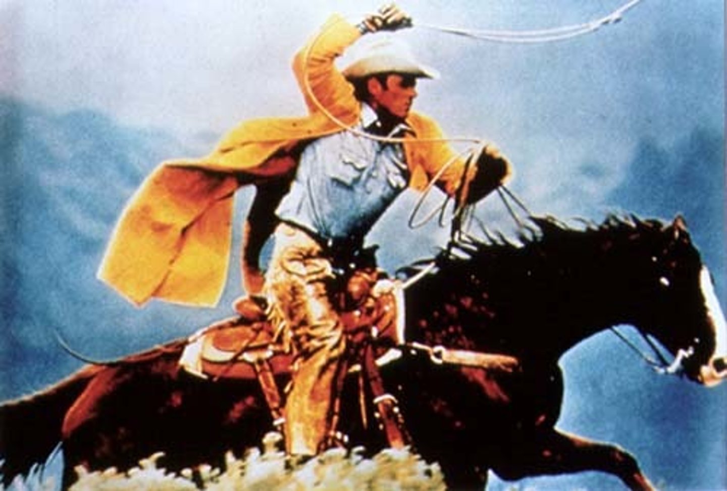 <p>Western (adj) (n) /ˈwestən/</p>