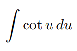 <p>Find the integral.</p>