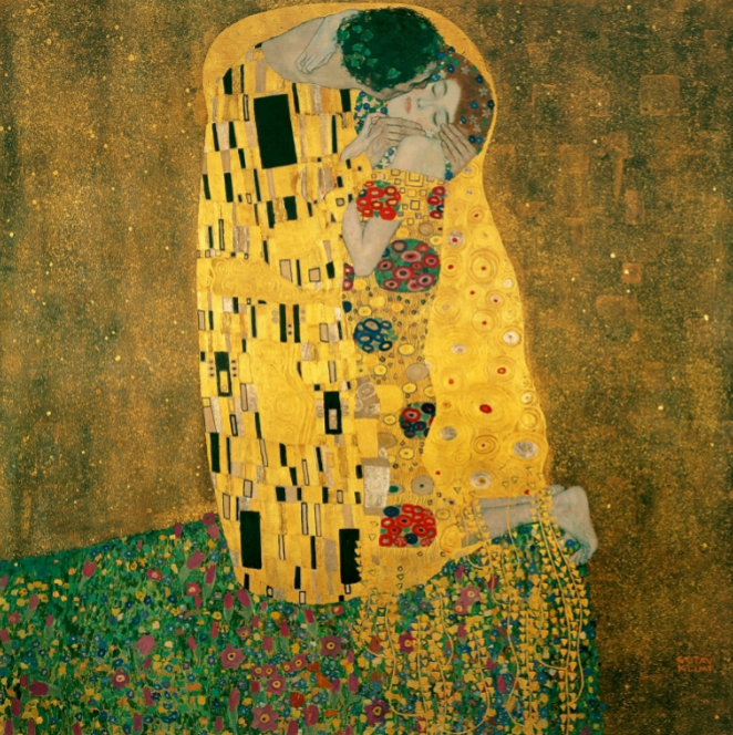 <p><strong>The Kiss (Golden)</strong> Form</p>
