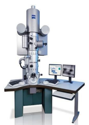 <p>observing extremely minute structures like viruses and cell details, electrons used to create the image</p>