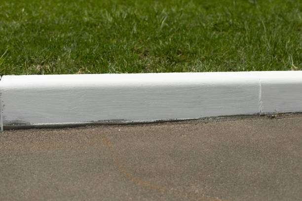 A white painted curb means
