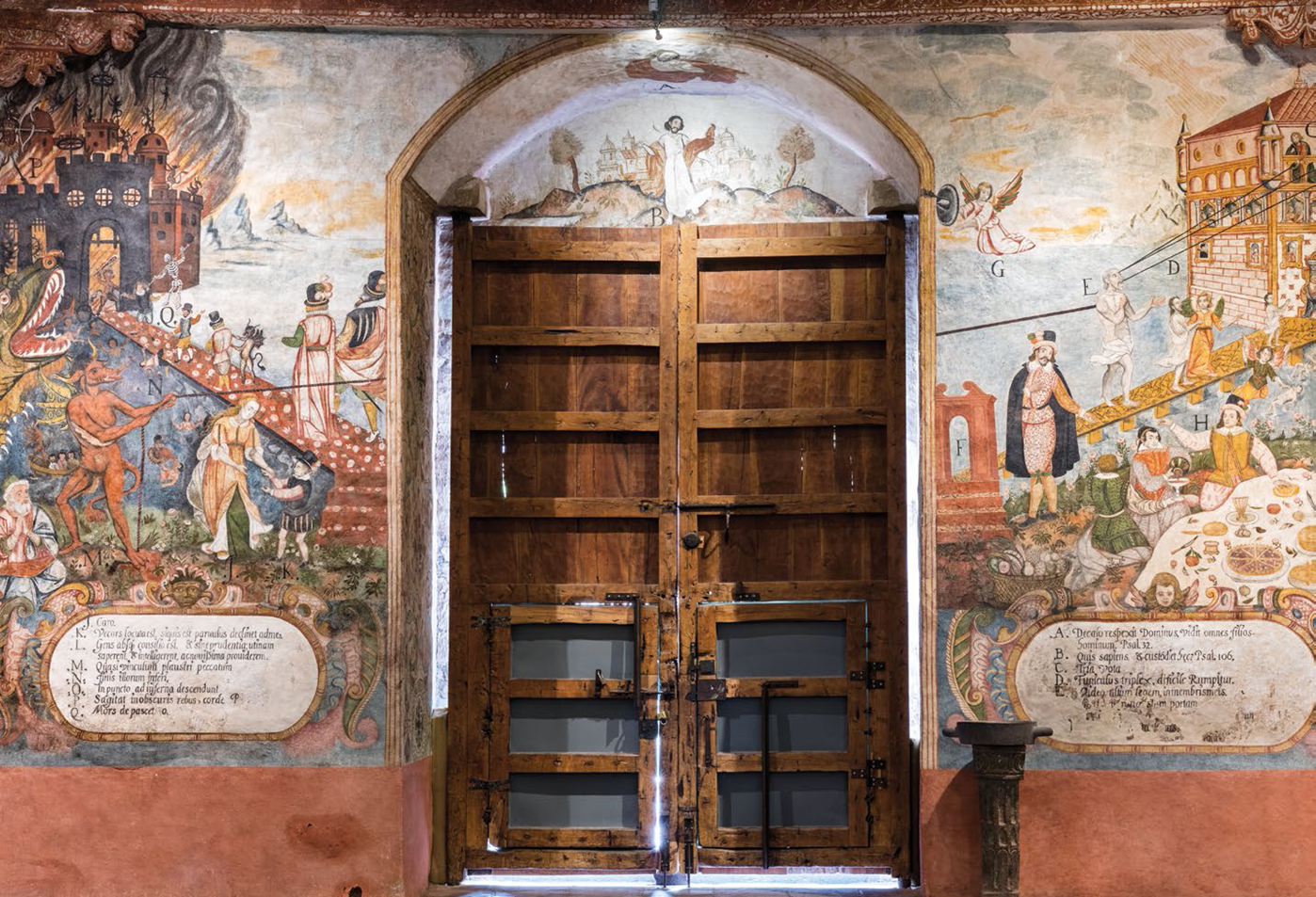 <p>Luis de Riaño &amp; Indigenous Collaborators - The Paths to Heaven and Hell</p>