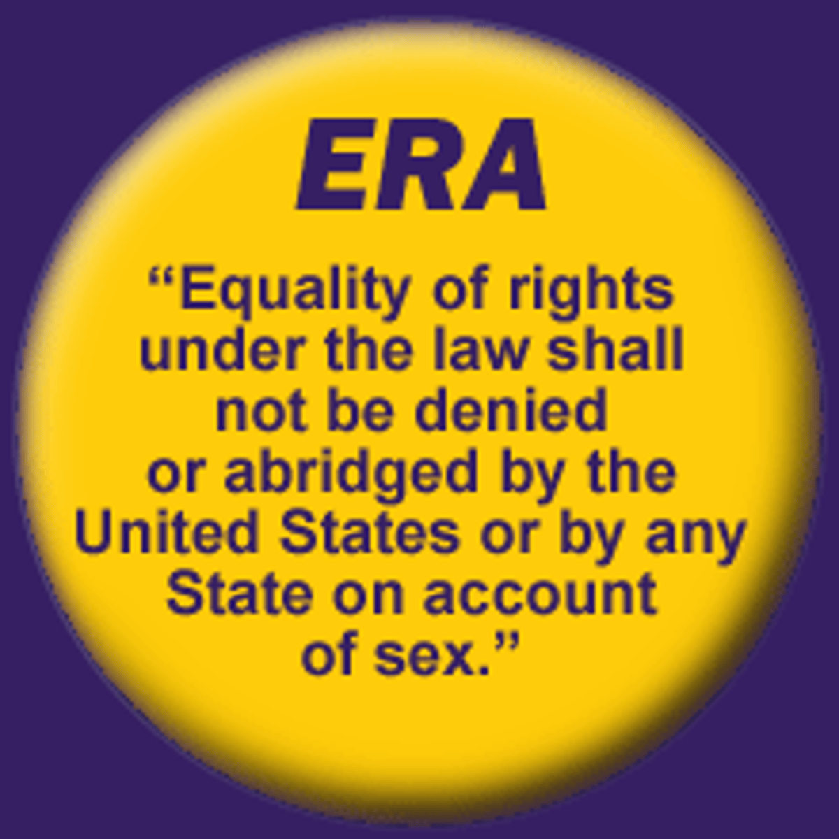<p>constitutional amendment passed by Congress but never ratified that would have banned discrimination on the basis of gender</p>