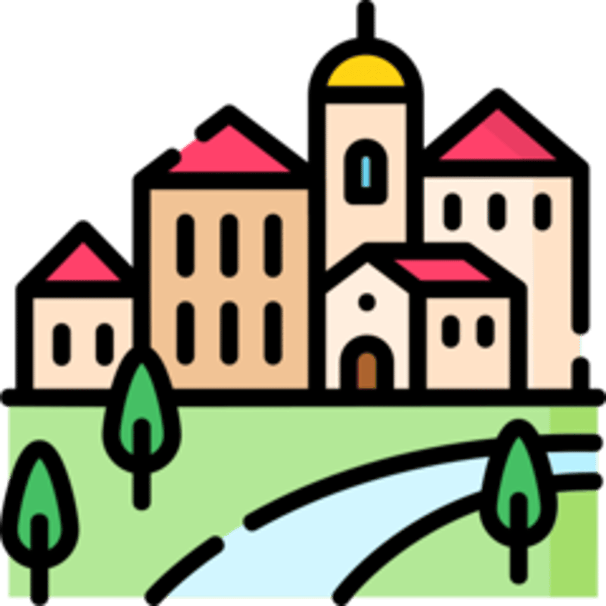 <p>das Dorf, ¨er</p><p>(Unser Dorf liegt direkt an der Autobahn.)</p><p>(Our village is located directly on the motorway.)</p>