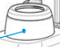 <p>light source on the microscope </p>