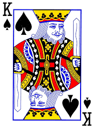 <p>King of spades</p>