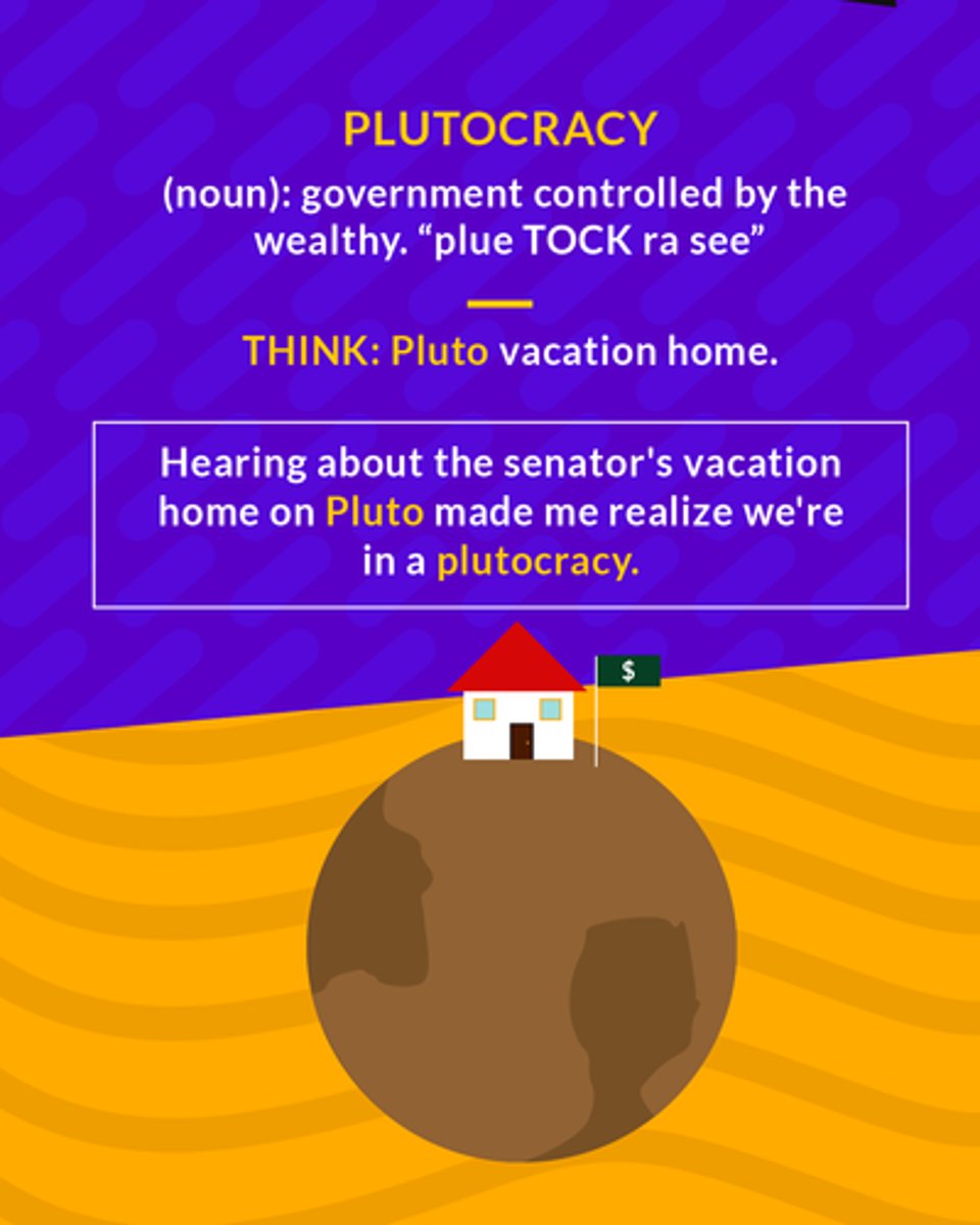 <p>government by the wealthy</p>