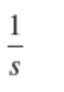 <p>1/s</p>