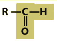 -CHO
They are found in Steroids, waxes and proteins.
In _______the carbon is linked to a hydrogen atom.