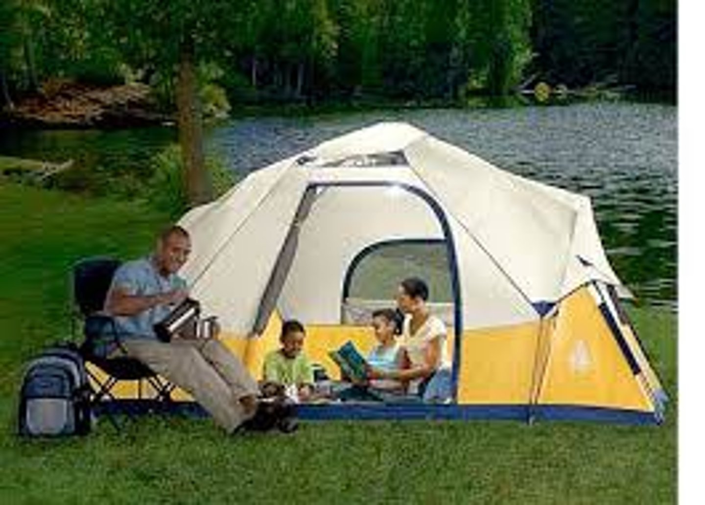 <p>the activity of staying in a tent on holiday</p><p>We used to go c______ in Spain when I was a child.</p><p>~ equipment</p>