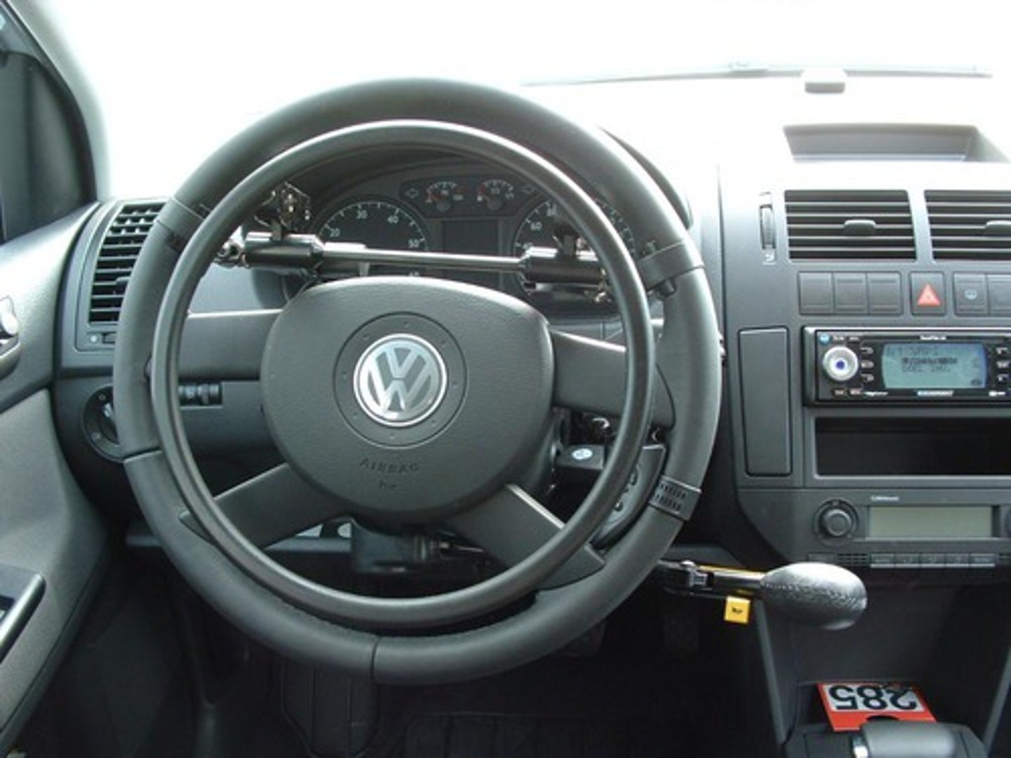 <p>le volant</p>