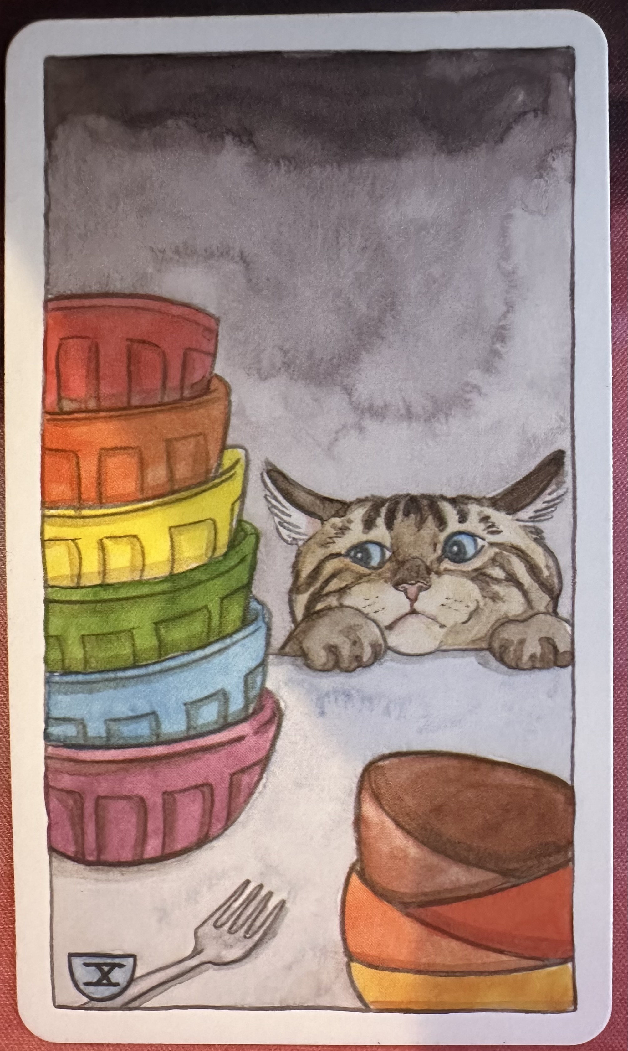 <p>Ten of Cups (X) Upright</p>