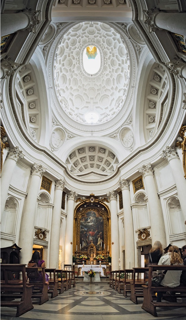 <p><span><strong>Francesco Borromini, interior of San Carlo alle Quattro Fontane</strong>, Rome, 1638–41.</span></p>
