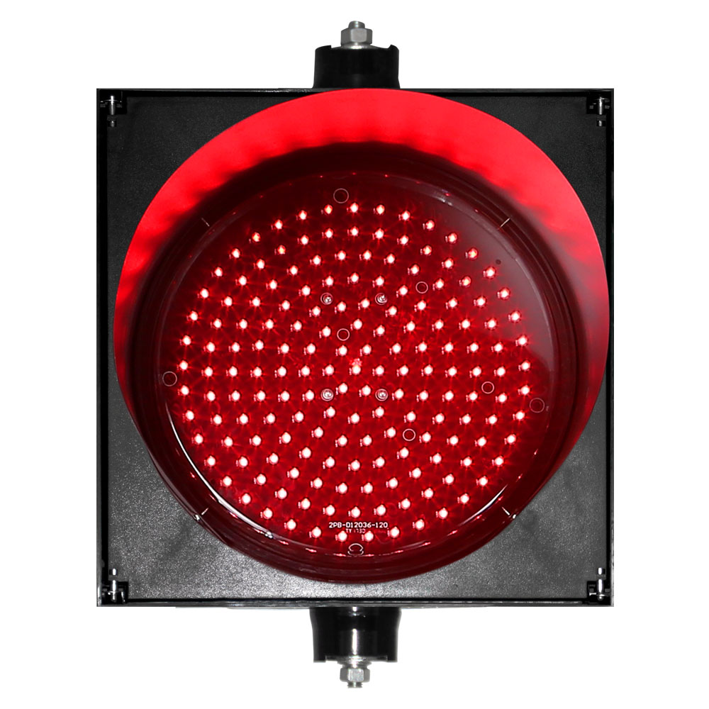 <p>A steady red light means:</p>