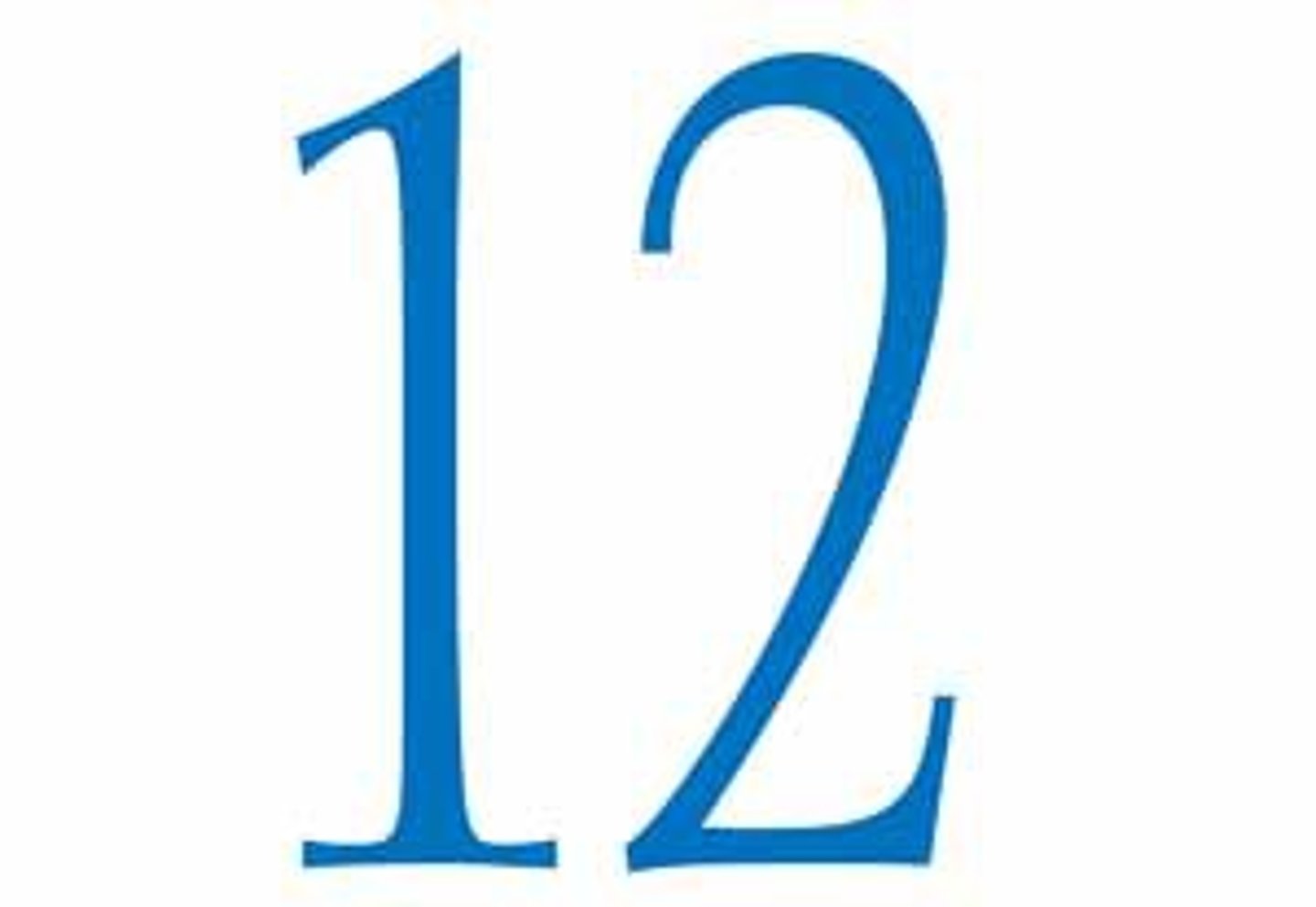<p>Twelve</p>